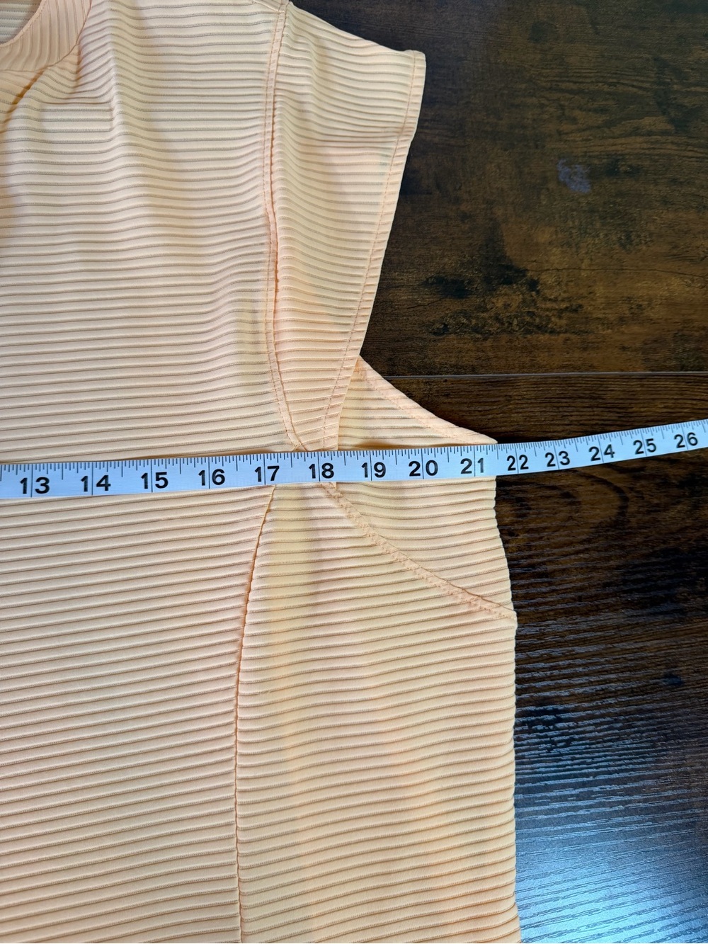 CALIA Women’s XXL Peach Ribbed Half Zip Cap Sleeve Activewear, Golf, Casual NWT - Picture 5 of 10